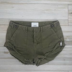 One Teaspoon Army Green shorts